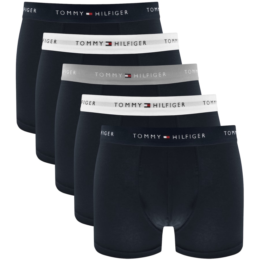 Tommy Hilfiger Underwear 5 Pack Trunks Navy